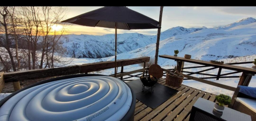 Hostal Boutique Cumbres Farellones Buitenkant foto